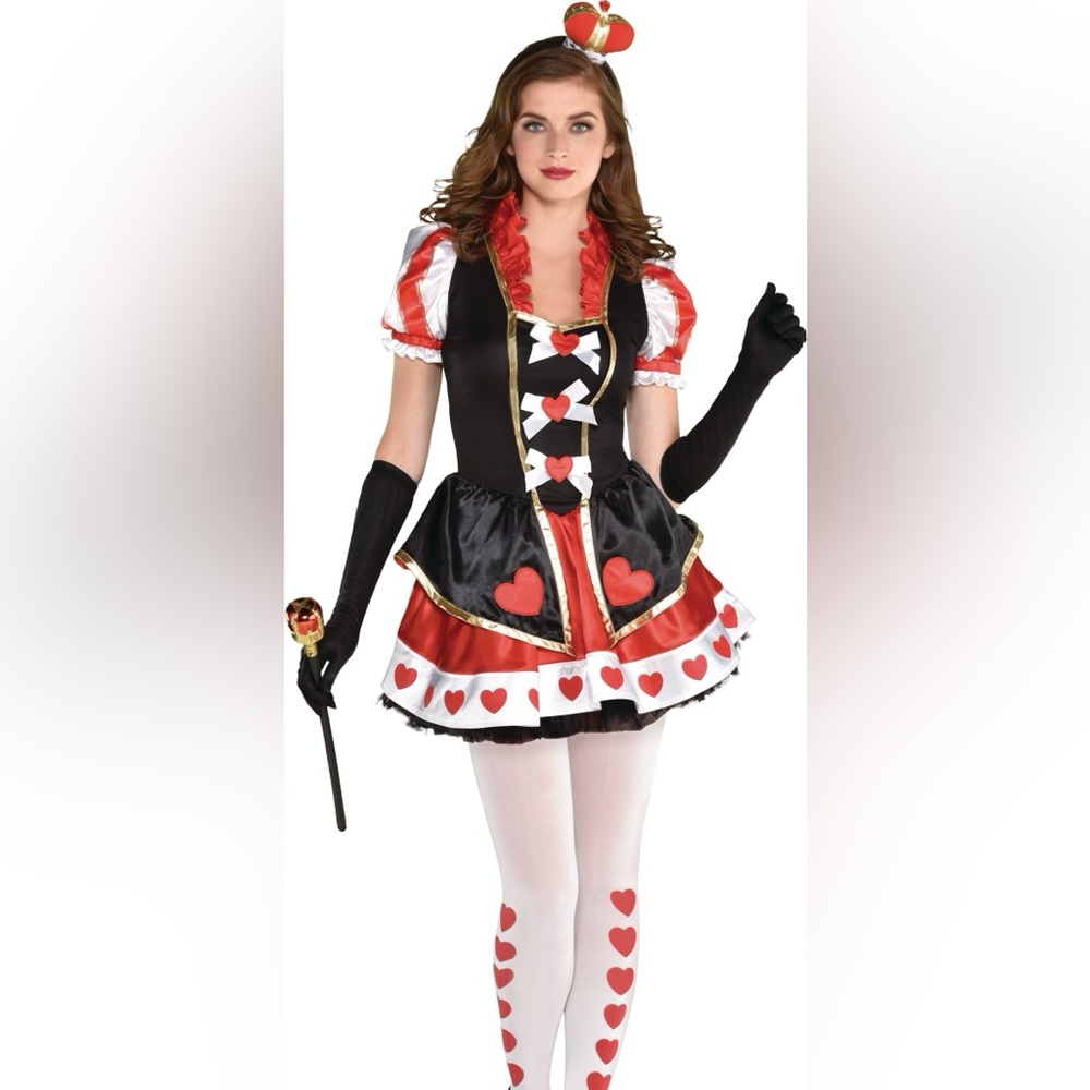 Queen of Hearts Plus Size Costume size 16-18